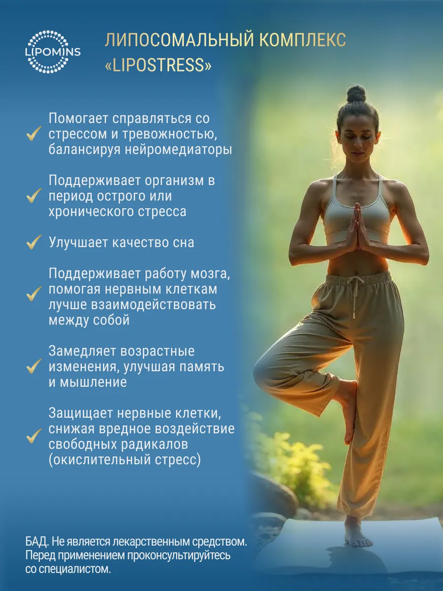 Липосомальный комплекс для нервной системы, 90 капсул