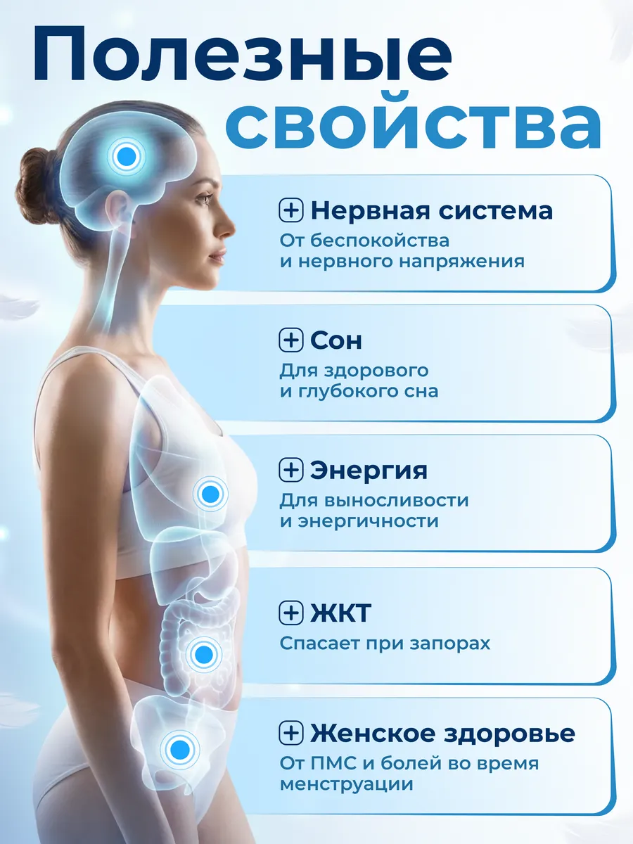 Магний В6 1300 мг хелат цитрат бисглицинат, антистресс