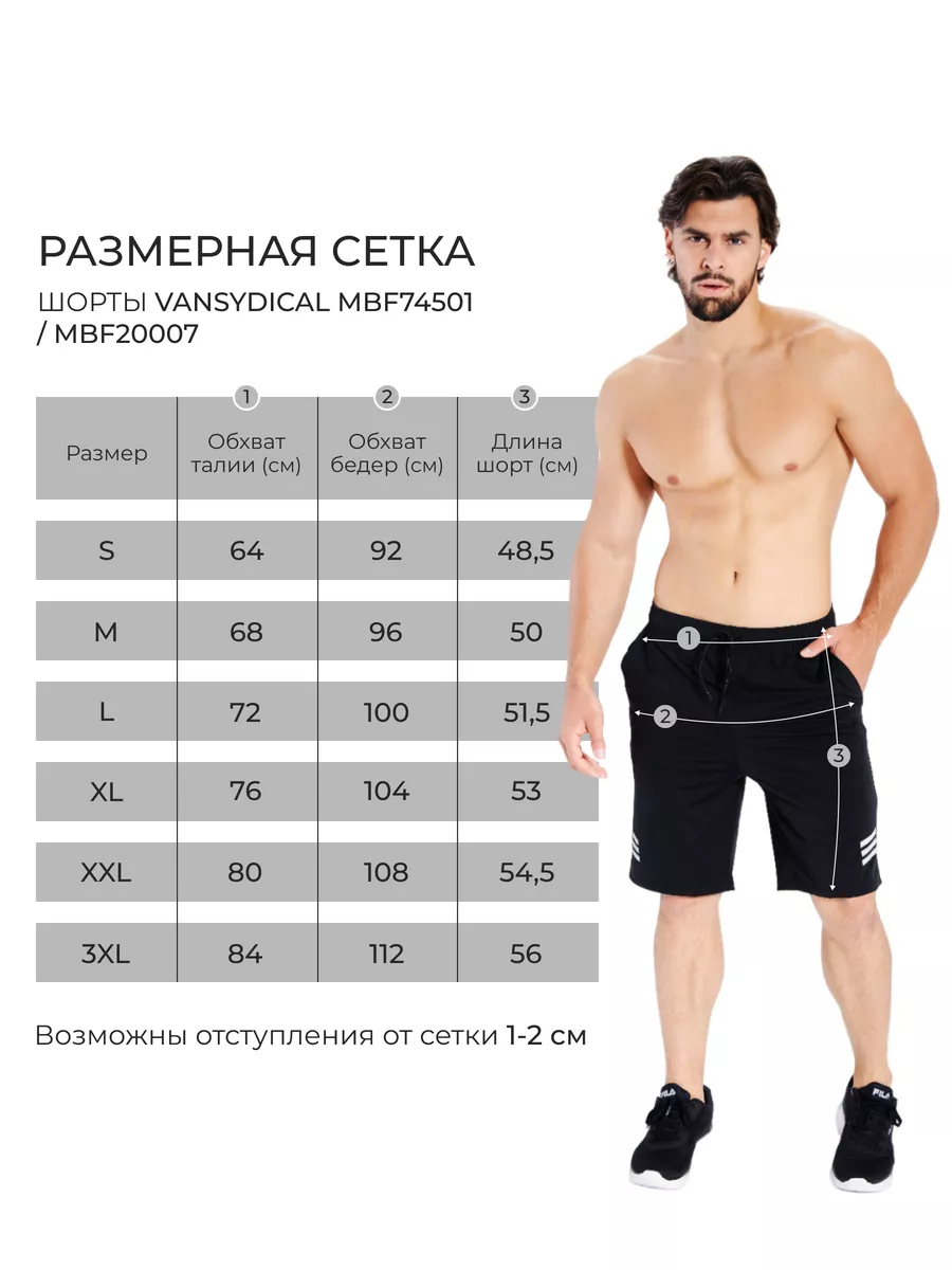 Шорты спортивные для фитнеса и зала