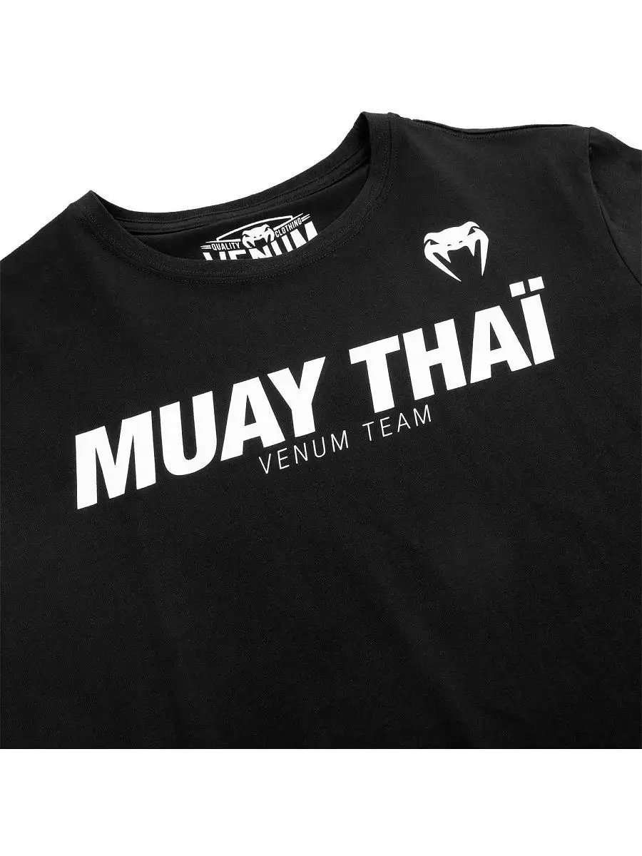 Футболка Muay Thai VT Black/White
