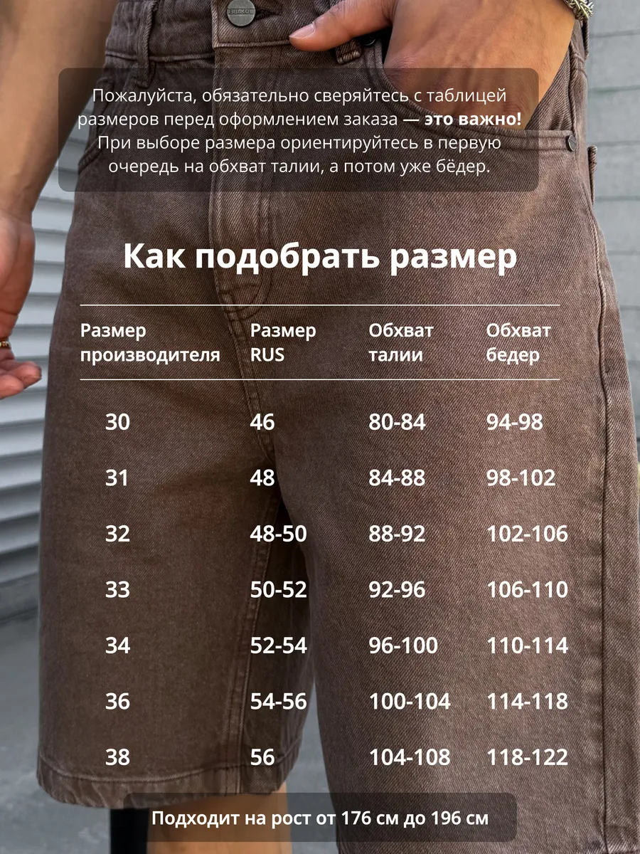 Шорты бермуды джинсовые широкие