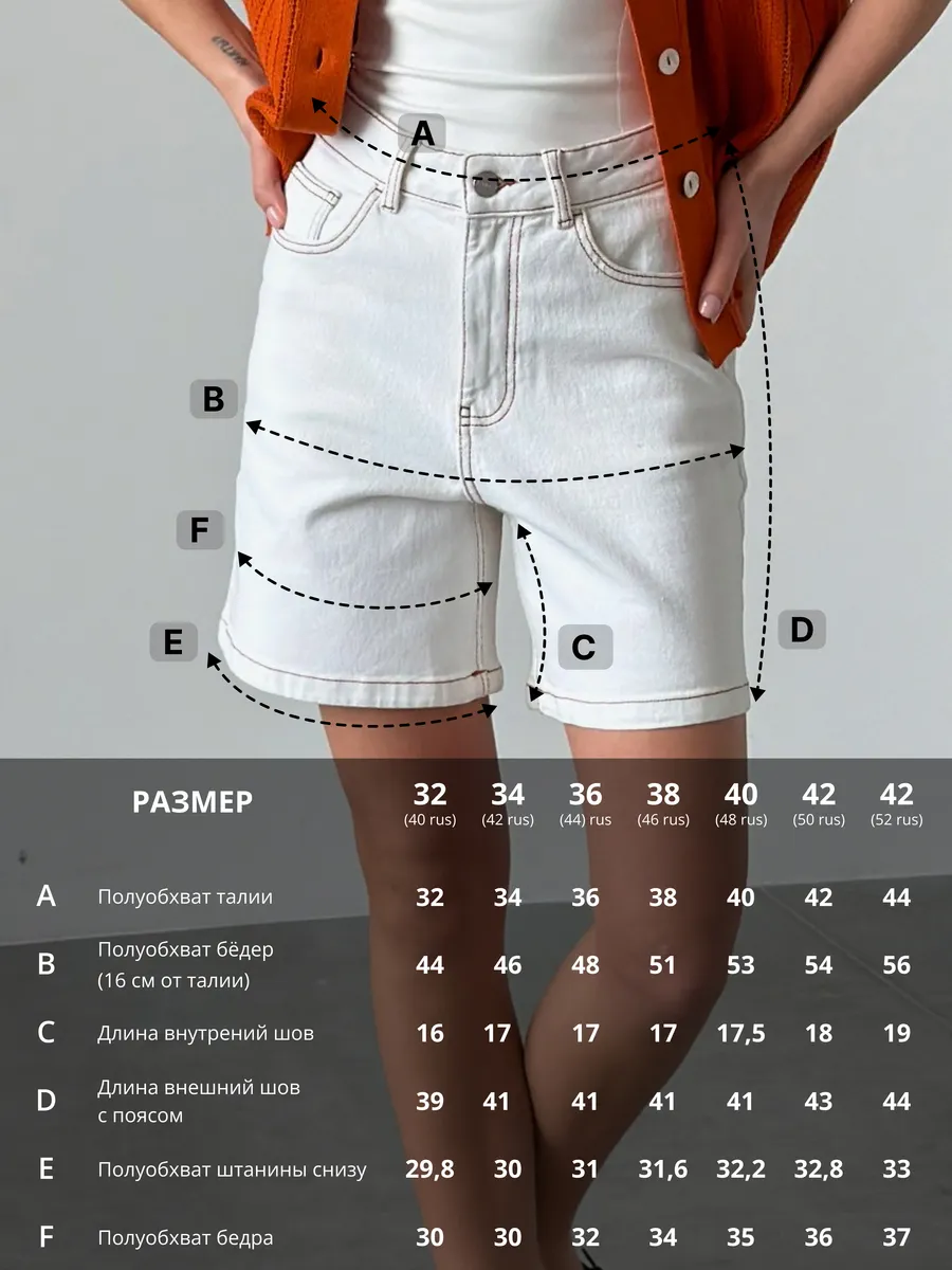 Шорты джинсовые короткие