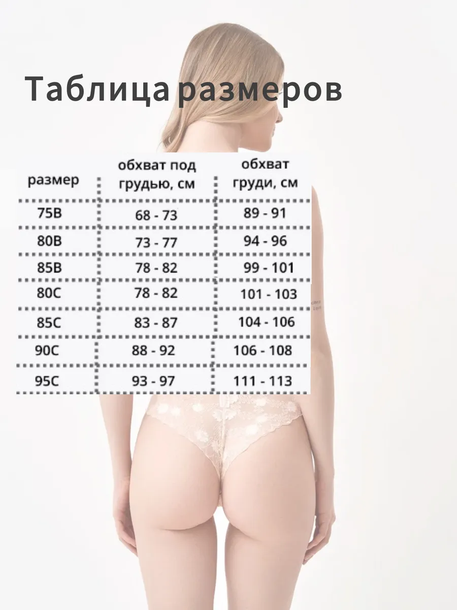 Бюстгальтер кружевной пушап