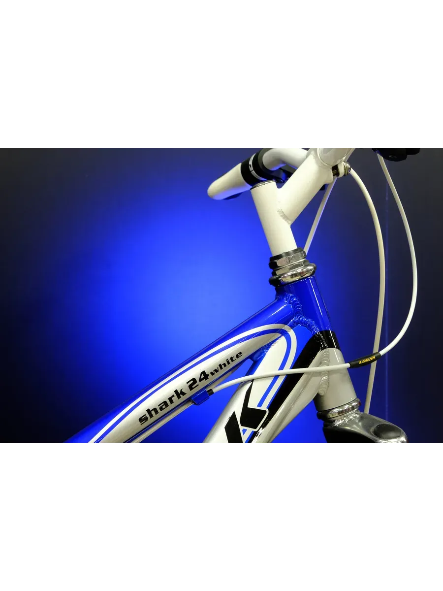 Велосипед подростковый Shark MTB 24 White рост 127 - 142 см