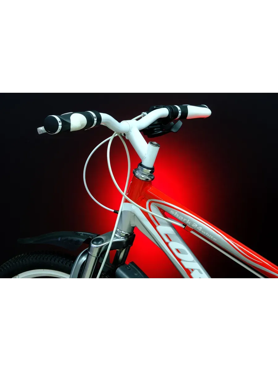 Велосипед подростковый Shark MTB 24 White рост 127 - 142 см