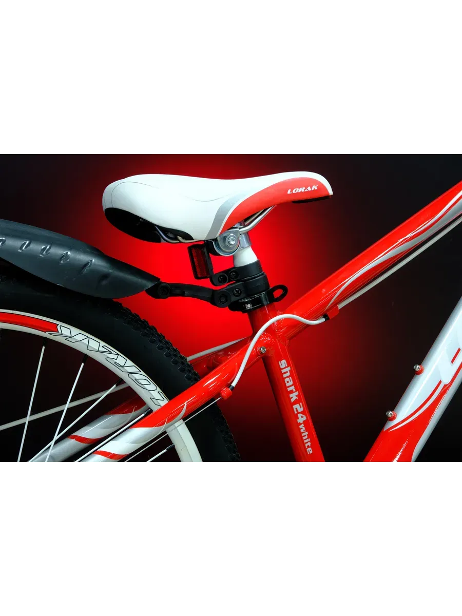 Велосипед подростковый Shark MTB 24 White рост 127 - 142 см