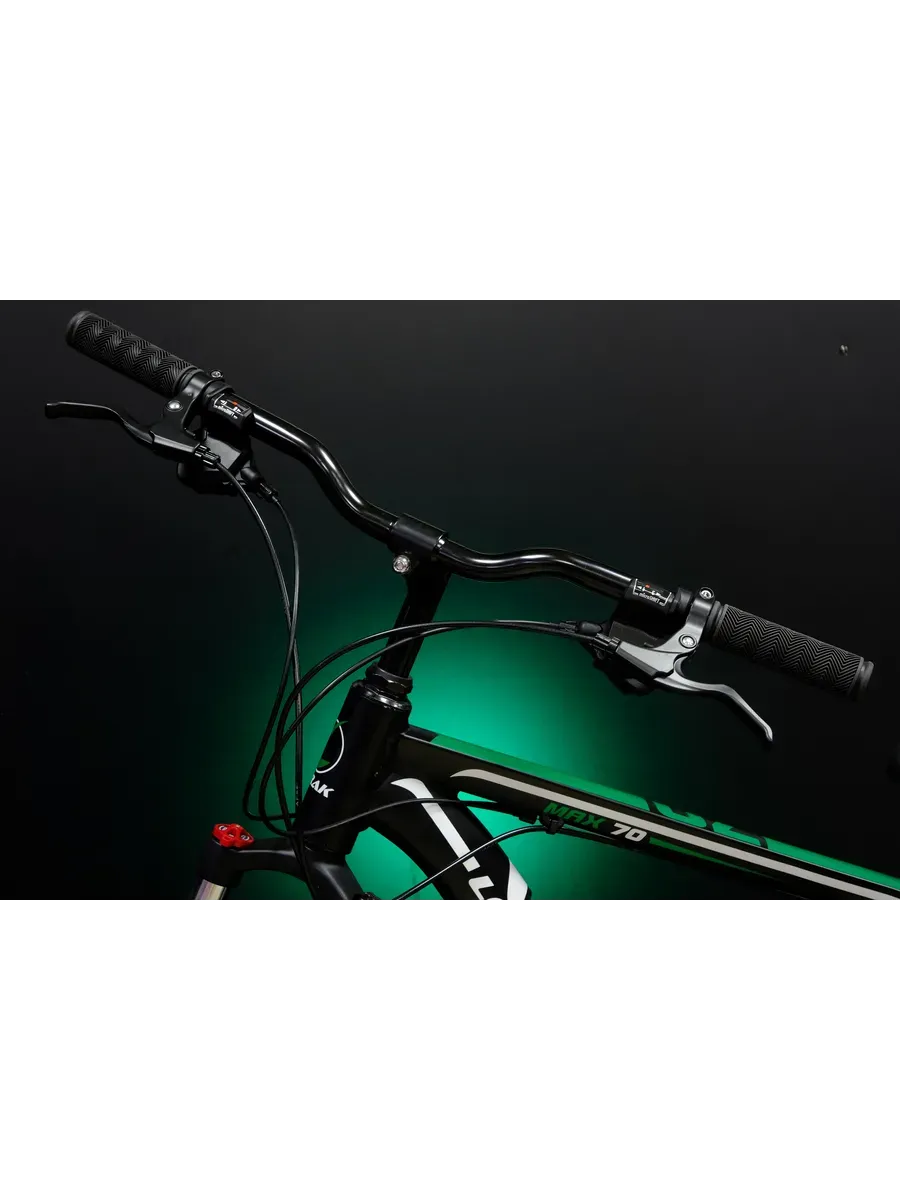 Велосипед Max 70 MTB 27,5" 21", черный, на рост 175-190 см