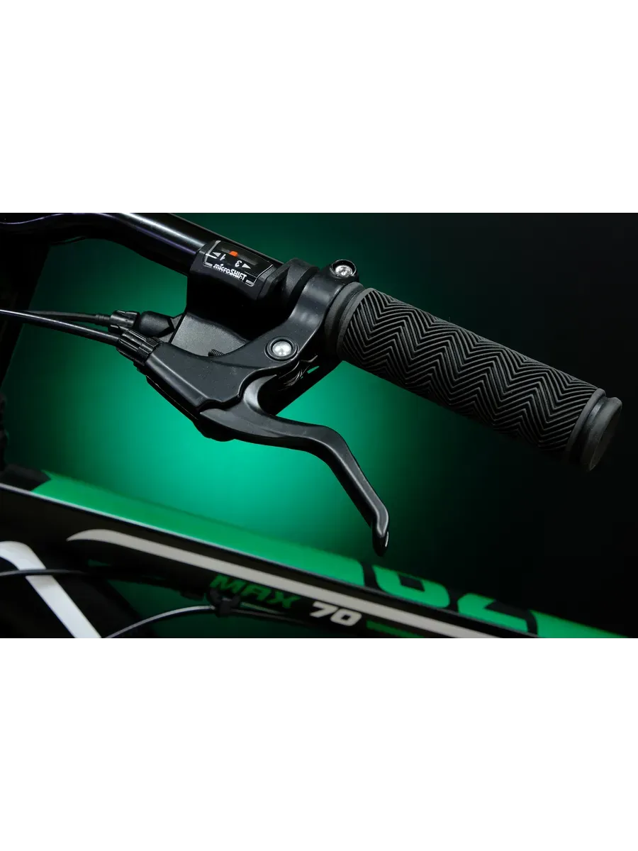 Велосипед Max 70 MTB 27,5" 21", черный, на рост 175-190 см