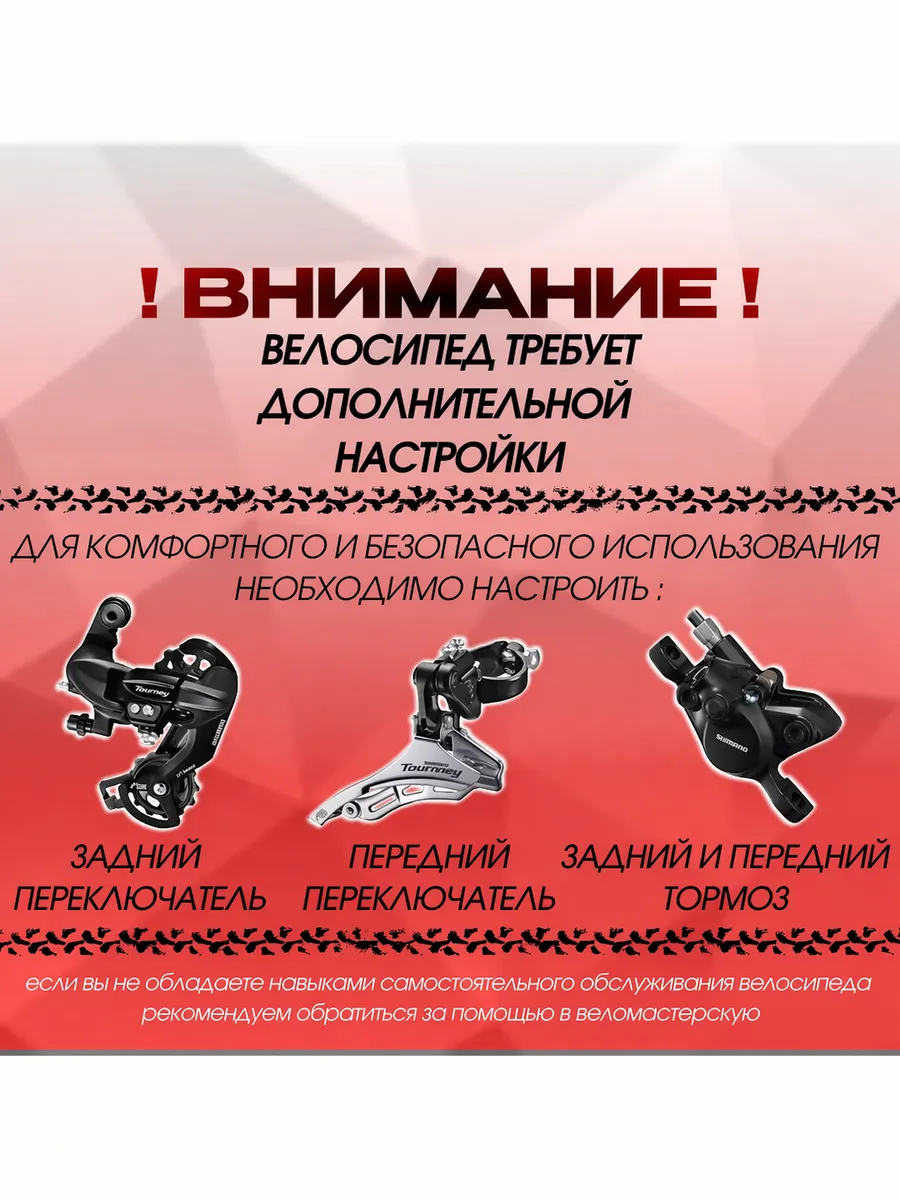 Велосипед детский Fоltas 20, черно-красный, на рост 120-135