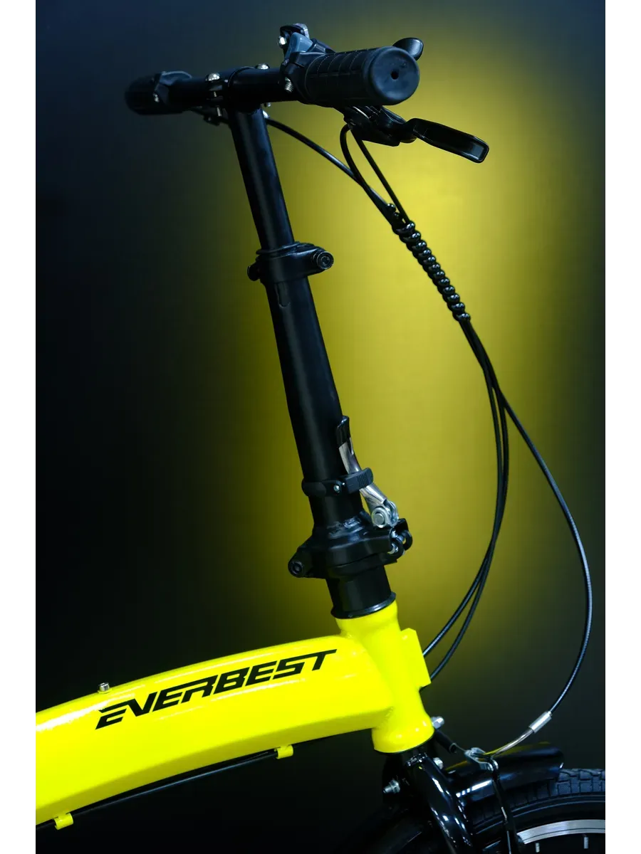 Велосипед складной EVERBEST 20 902 Желтый, рост 135-165