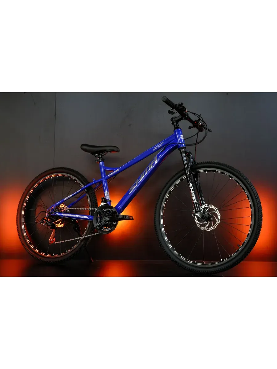 Велосипед MTB 26 синий под рост 155-170