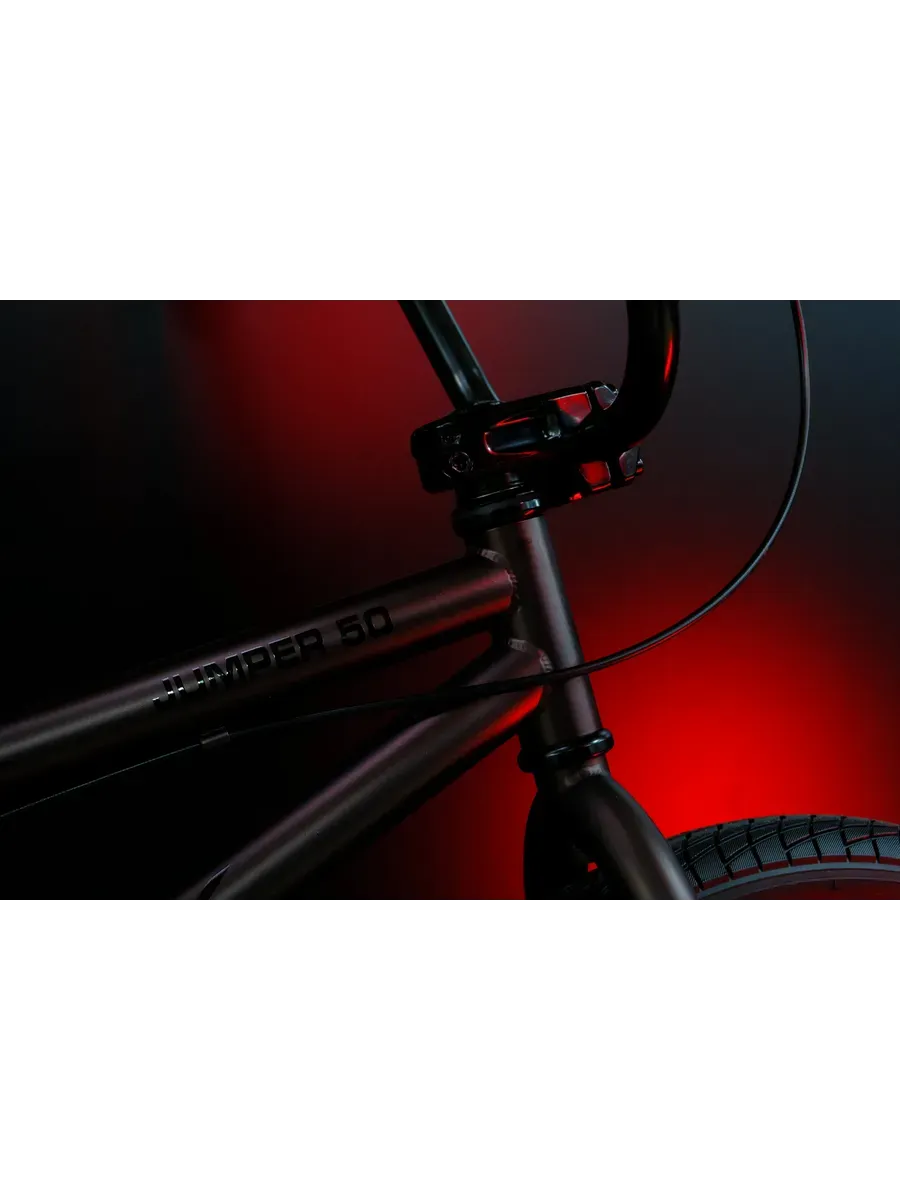 Велосипед BMX трюковой, Jumper 50 (20 BMX) черный