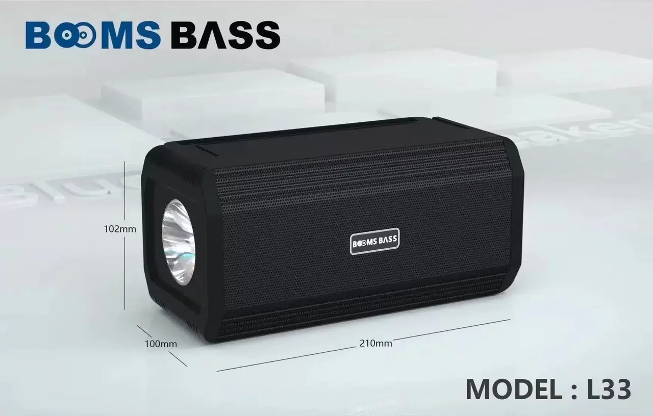 Портативная колонка Booms Bass L33
