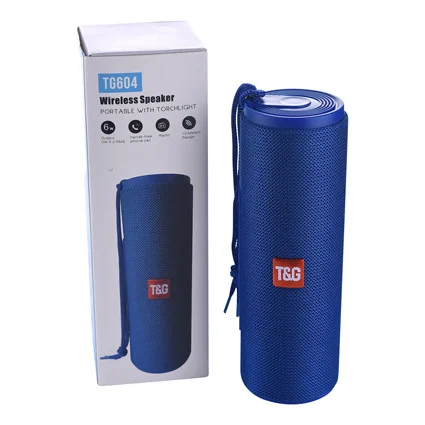 TG604 Портативная Bluetooth колонка с фонариком 