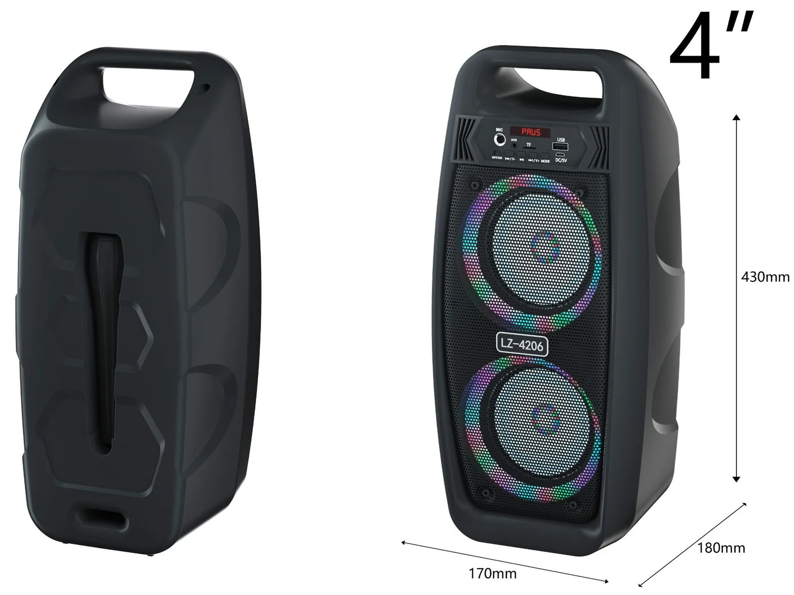 LZ-4206 большая Bluetooth колонка