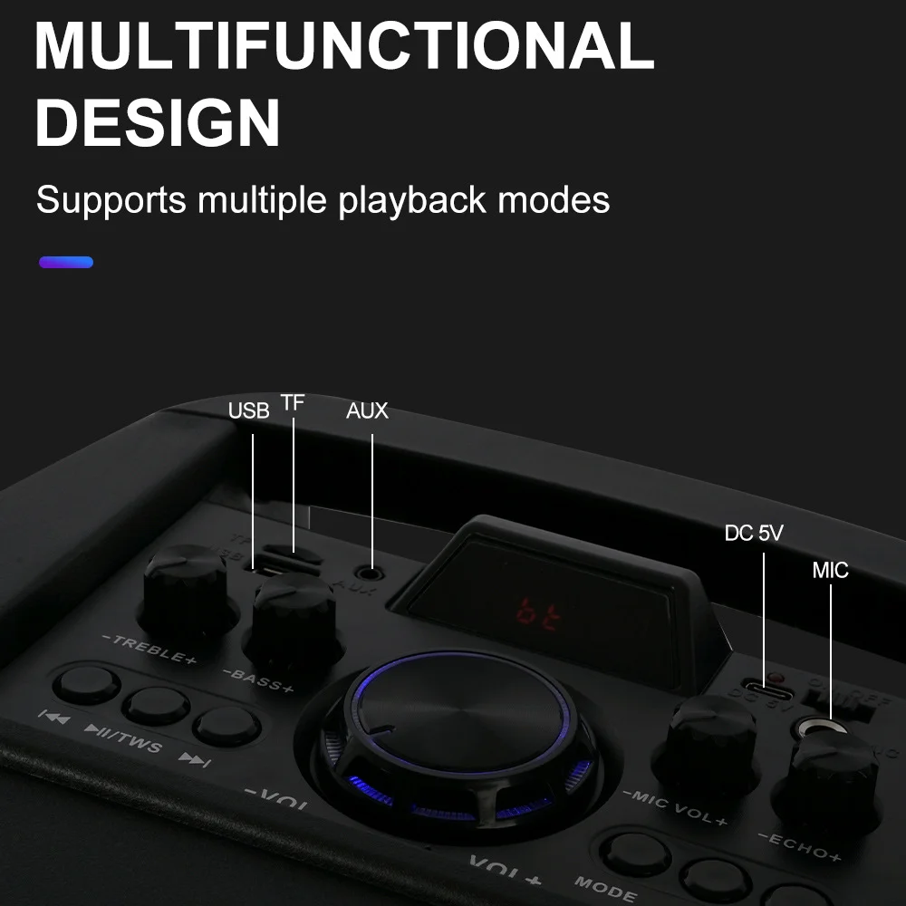 Sing-e ZQS8238 высокой мощности беспроводной Bluetooth большой динамик