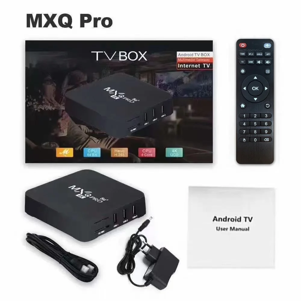 ТВ-приставка Bluetooth Android умный беспроводной сетевой плеер TVBOX