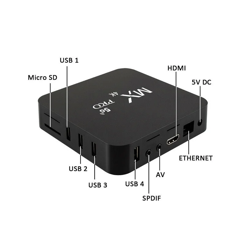 ТВ-приставка Bluetooth Android умный беспроводной сетевой плеер TVBOX