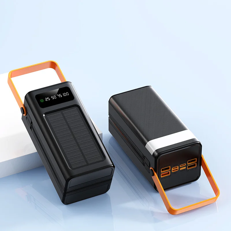 Внешний аккумулятор Повербанк 50 000mAh GP13 4в1 USB TYPE-C Lightning
