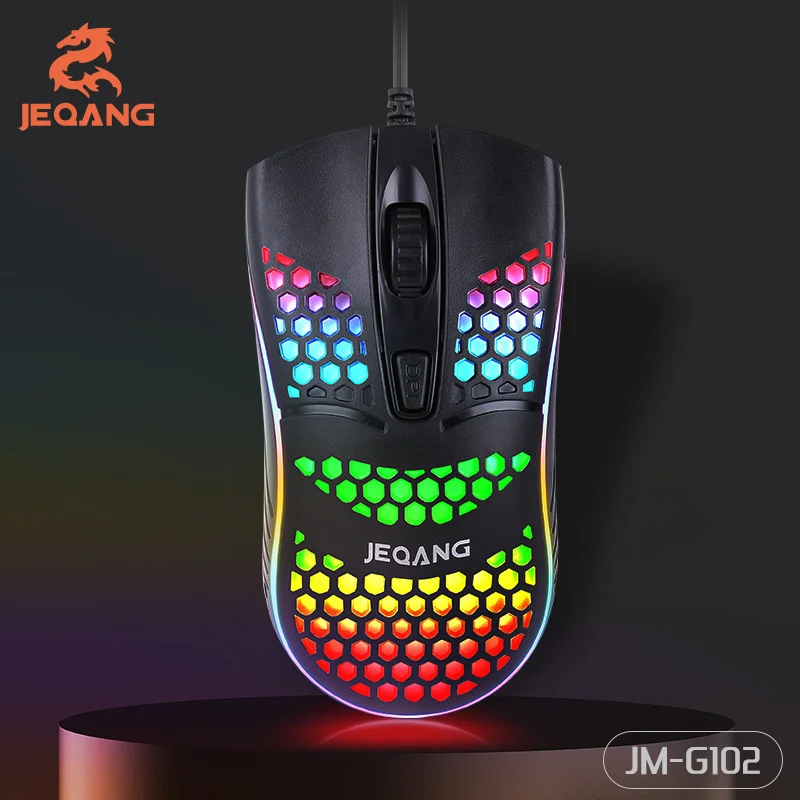 Игровая мышь проводная JM102 универсальная