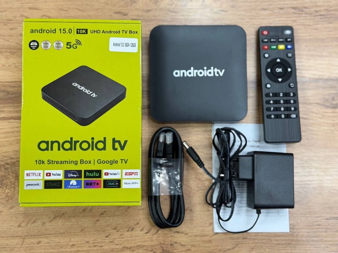 ТВ-приставка Bluetooth Android умный беспроводной сетевой плеер TVBOX