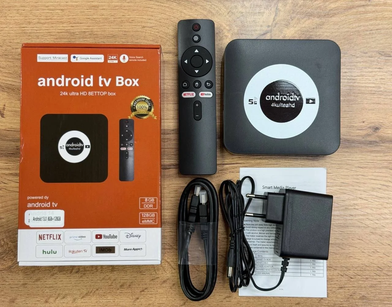 ТВ-приставка Bluetooth Android умный беспроводной сетевой плеер TVBOX