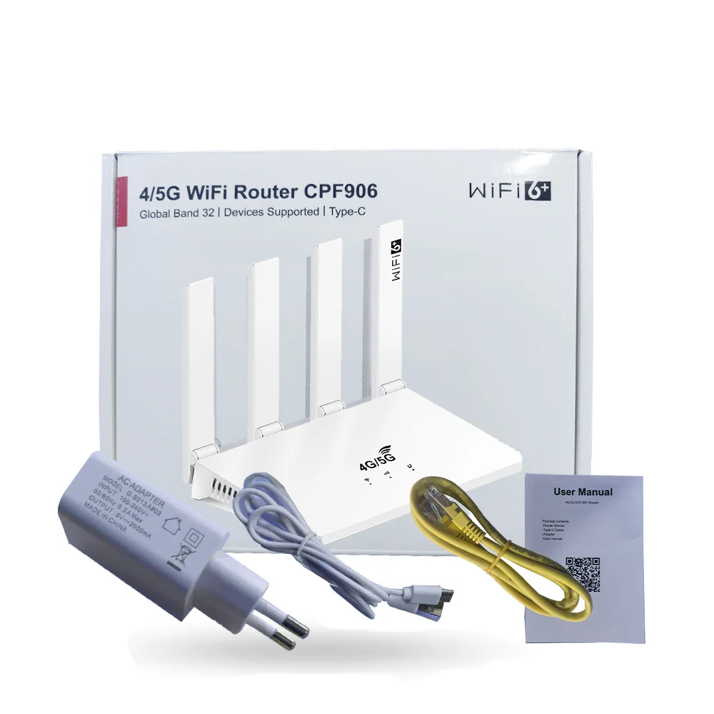 4G LTE беспроводной маршрутизатор WiFi6 All Netcom Europe версия карты маршрутизатор для общежития/строительной площадки/дома