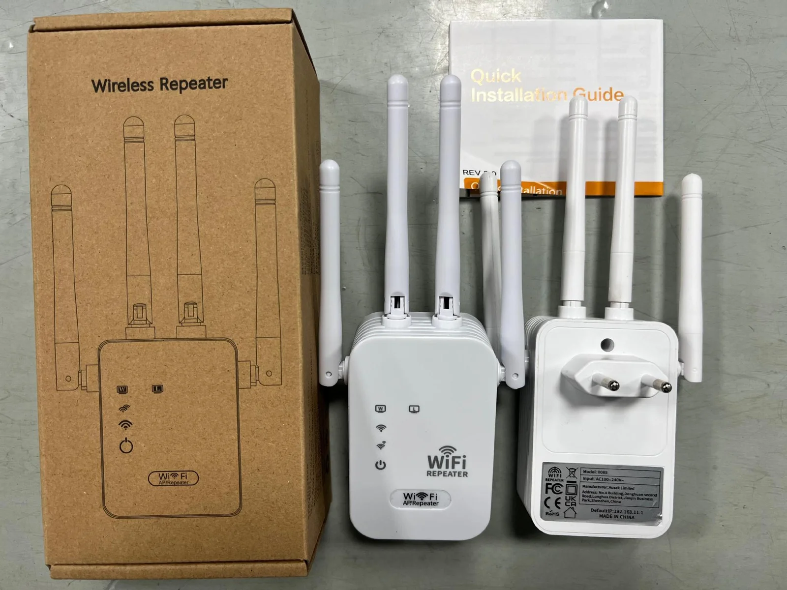 Усилитель сигнала Wi-Fi расширитель маршрутизатора Сетевой сигнал беспроводной ретрансляции через стену