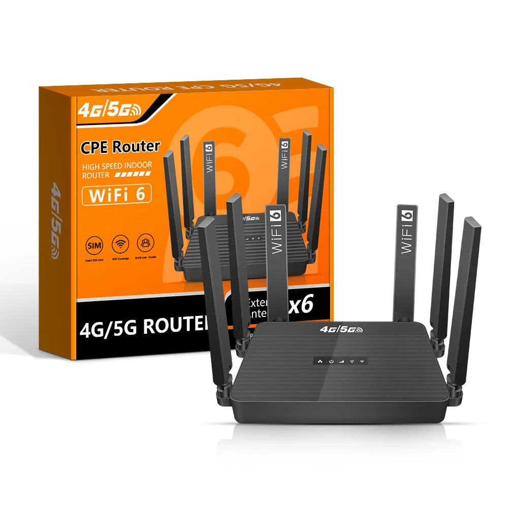 Индивидуальный маршрутизатор 4G LTE беспроводной WIFI офисный CPE с 3 сетевыми портами и маршрутизатором с SIM-картой