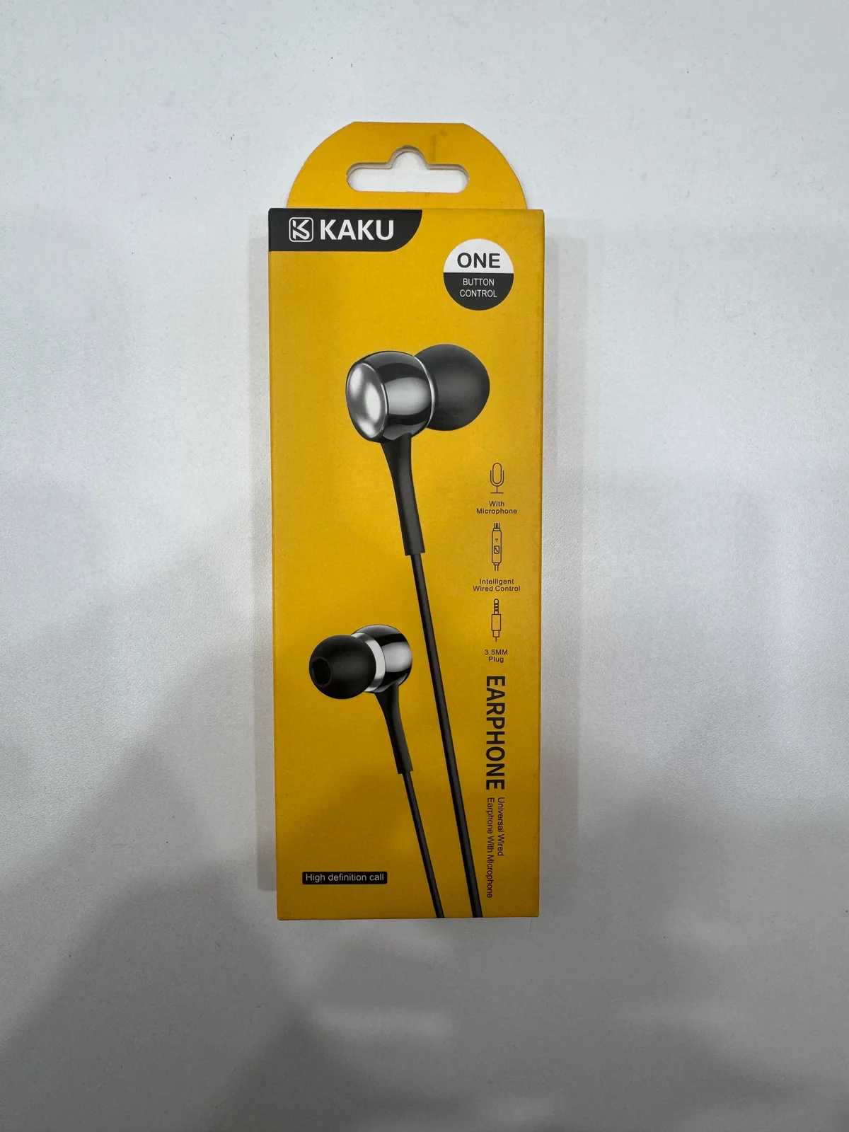 Наушники проводные EARPHONE KSC-401 1.2m 3.5мм с Микрфоном