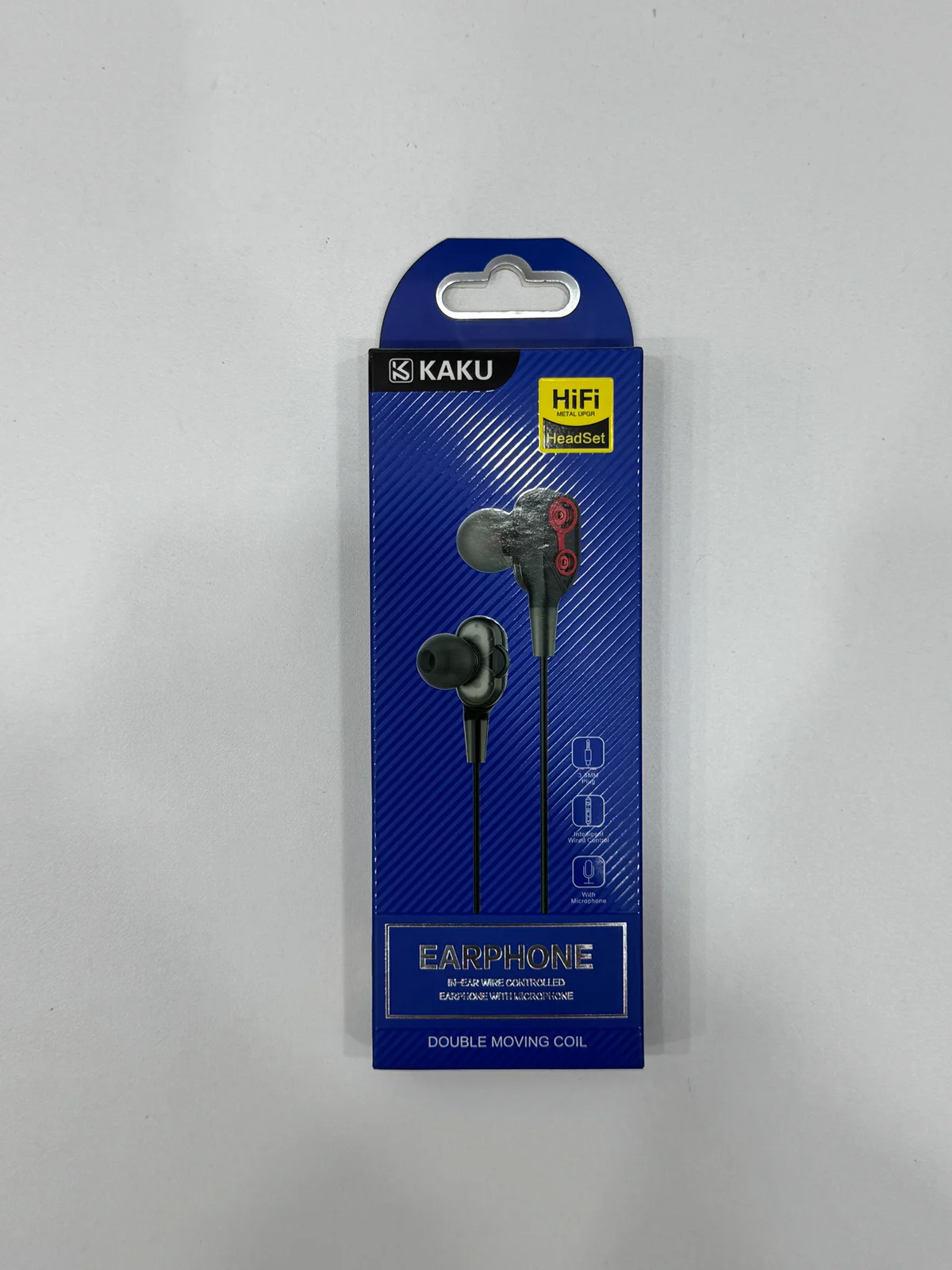 Наушники проводные EARPHONE KSC 398 1.2m 3.5мм с Микрфоном