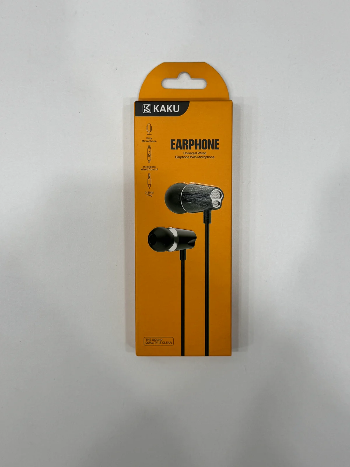 Наушники проводные EARPHONE KSC-400 1.2m 3.5мм с Микрфоном