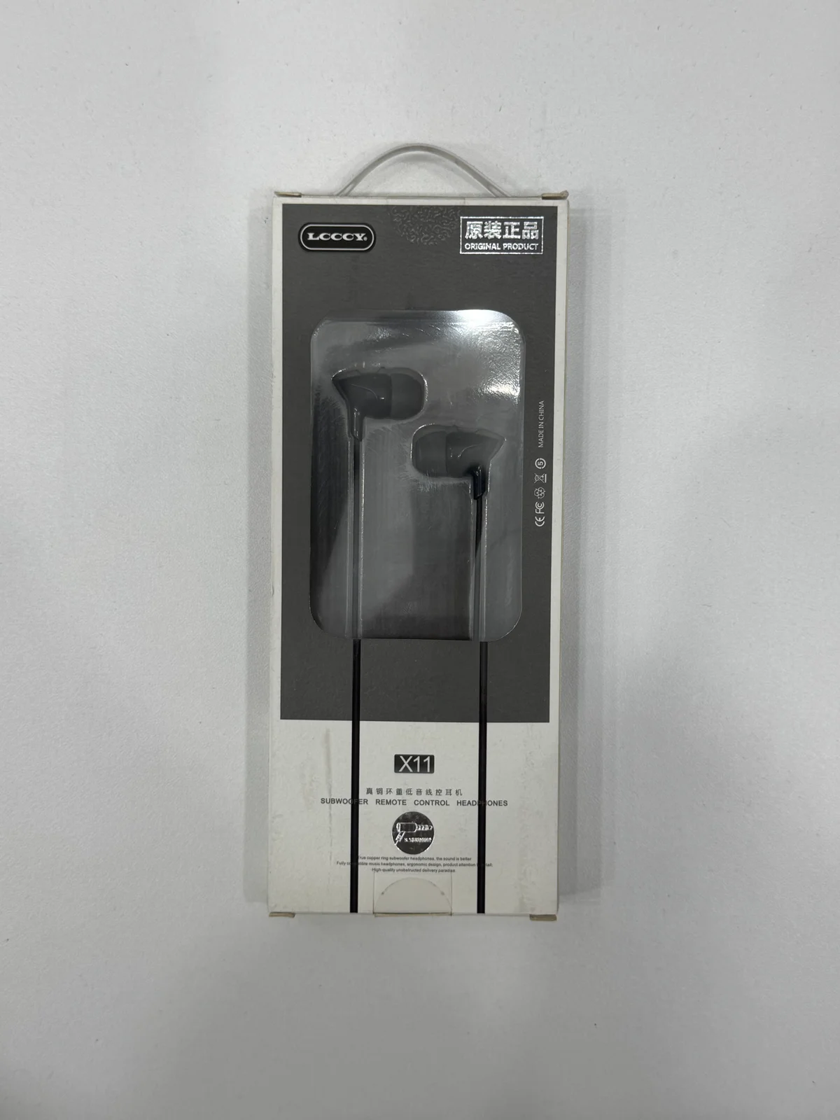 Наушники проводные EARPHONE X11 1.2M 3.5мм с Микрфоном 