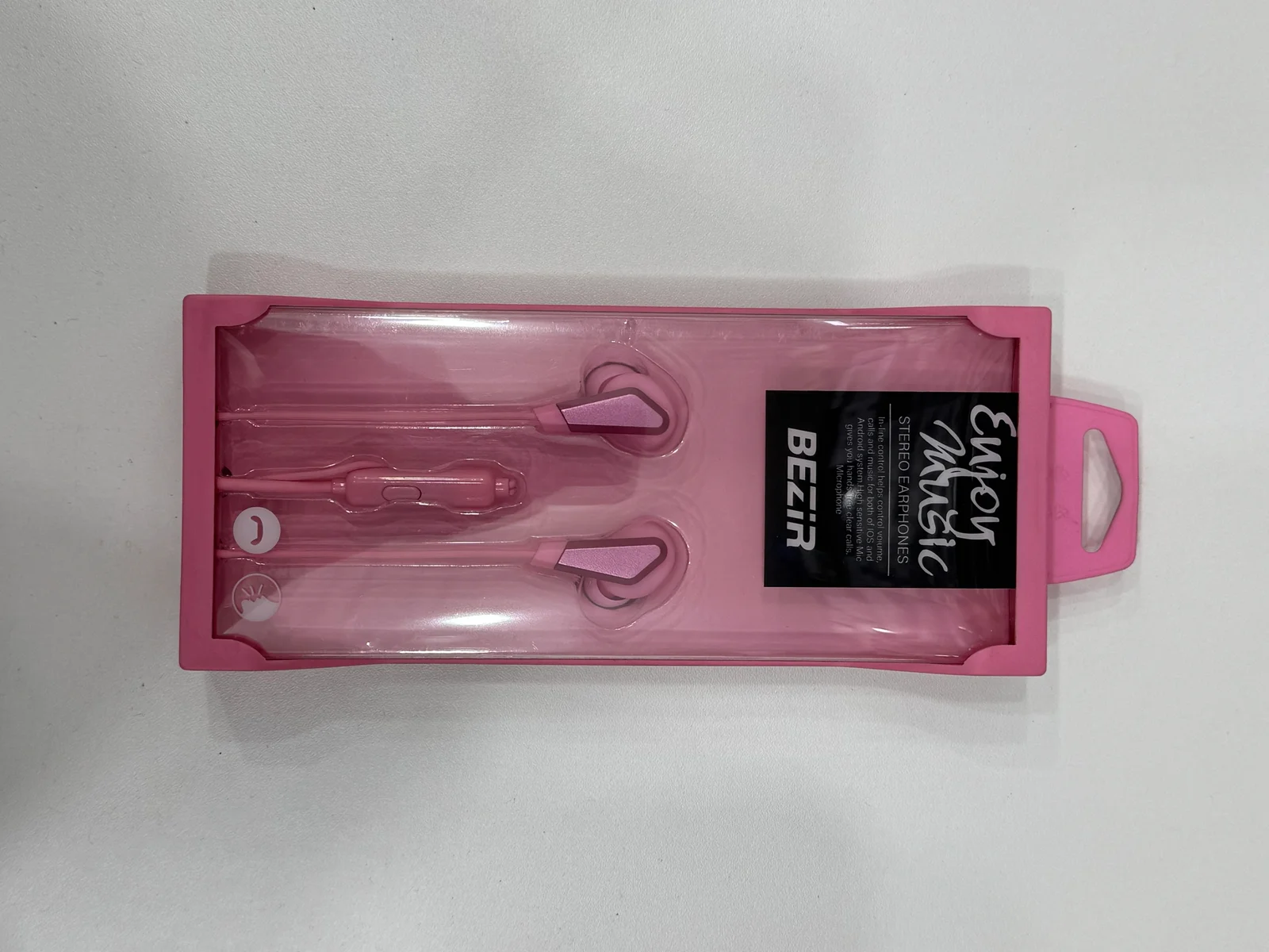 Наушники проводные EARPHONE BZ-119 3.5мм с Микрфоном