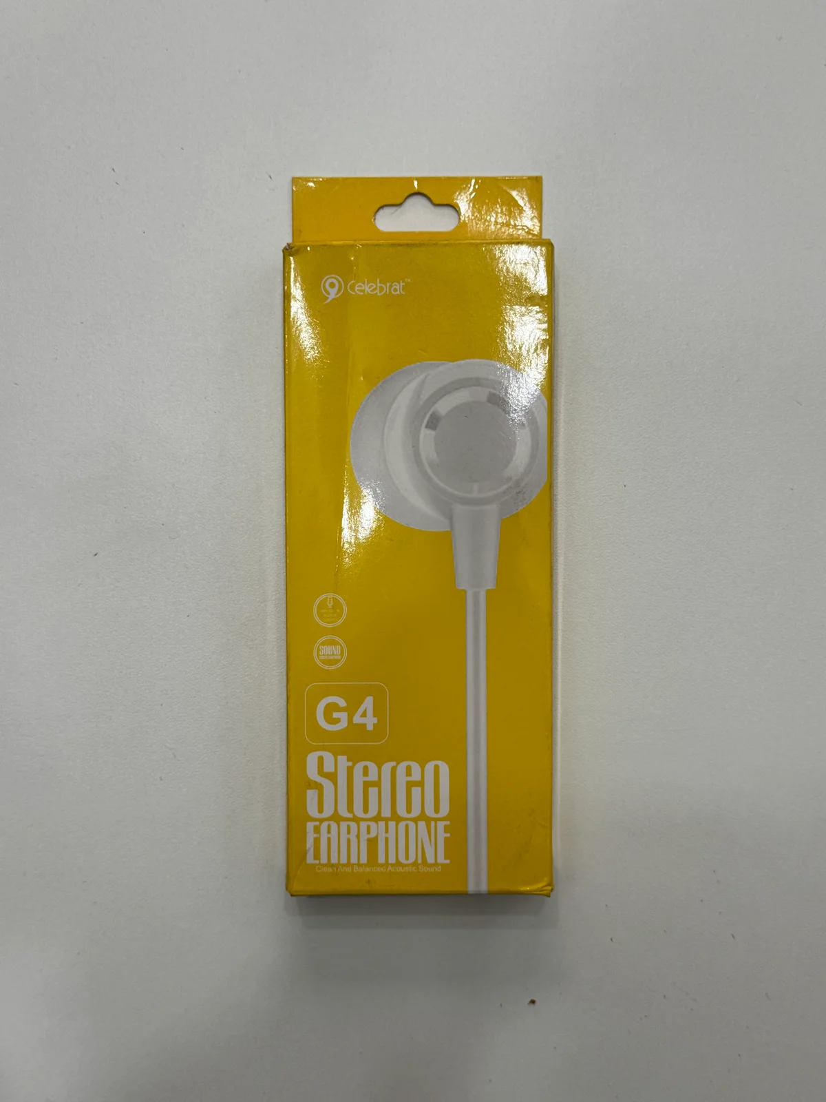 Наушники проводные G4 EARPHONE 1.2м 3.5мм с микрофоном