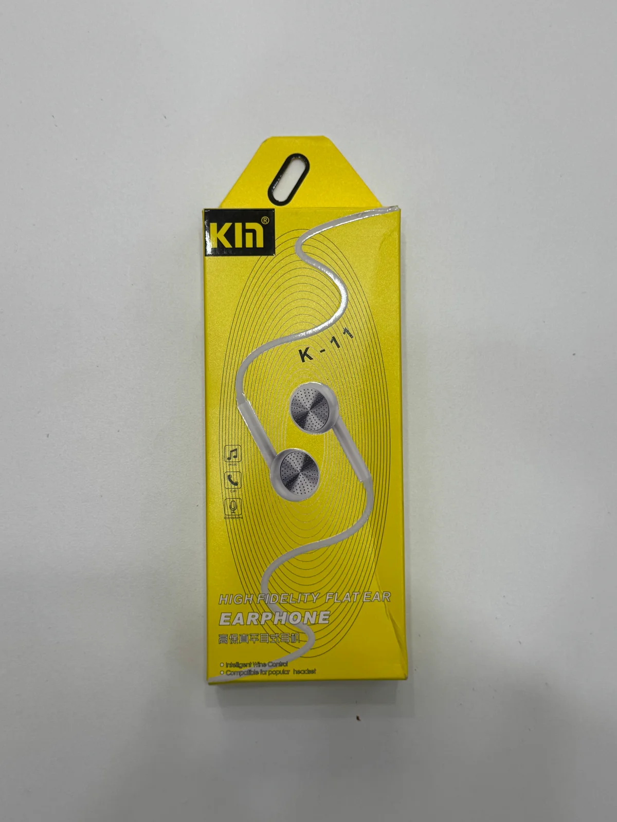 Наушники проводные K11 EARPHONE 1.2м 3.5мм с микрофоном