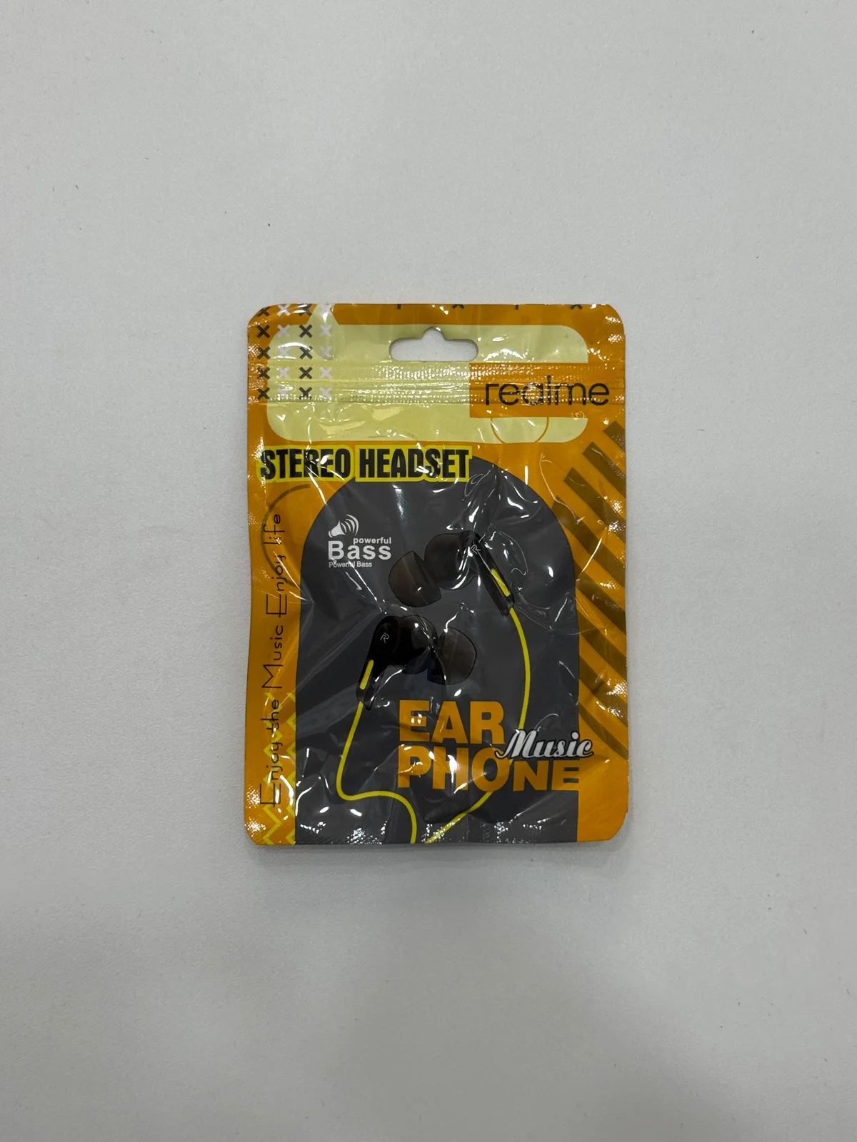 Наушники проводные EARPHONE 1.2м 3.5мм с микрофоном