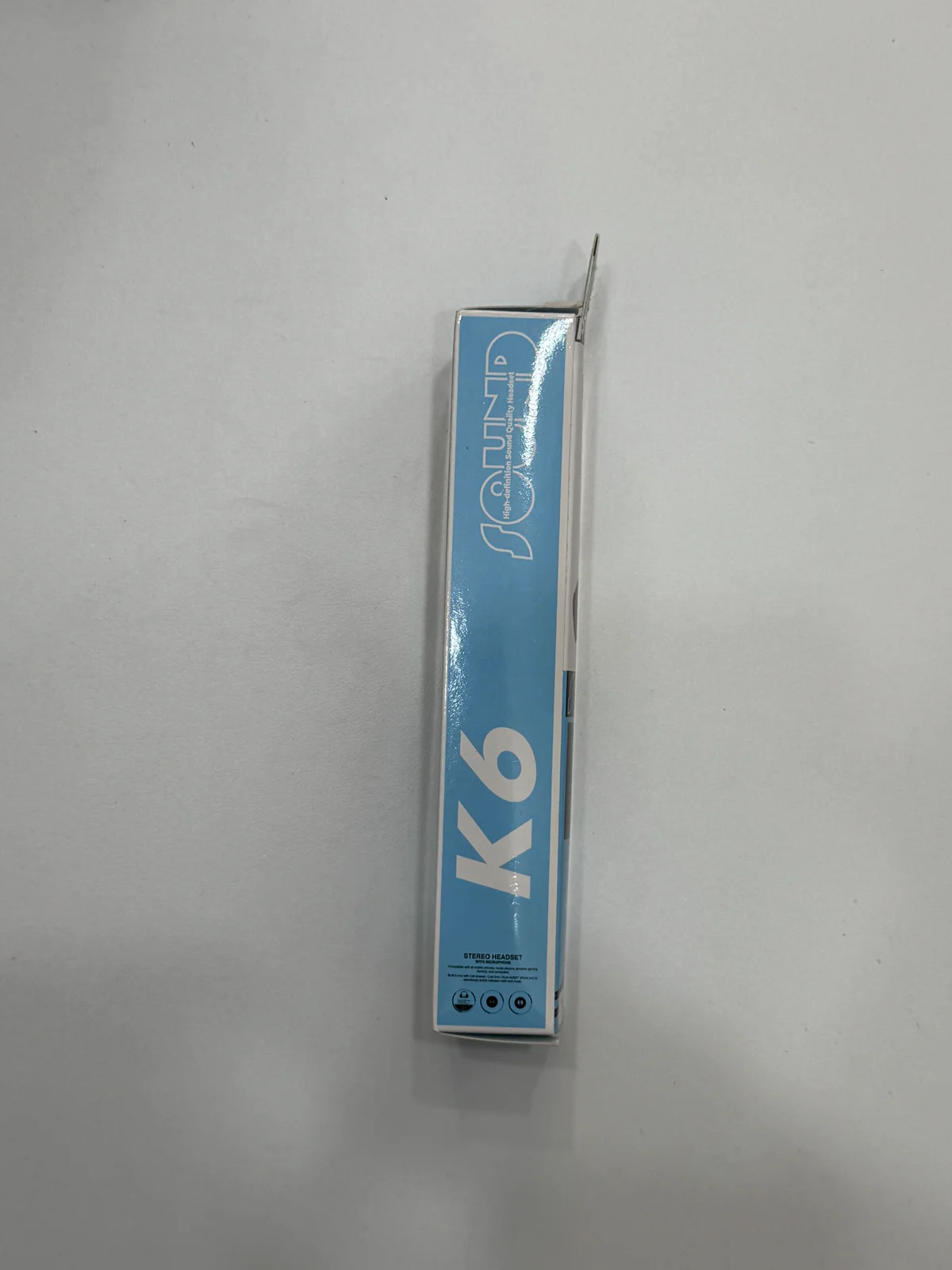 Наушники проводные K6 EARPHONE 1.2м 3.5мм с микрофоном 