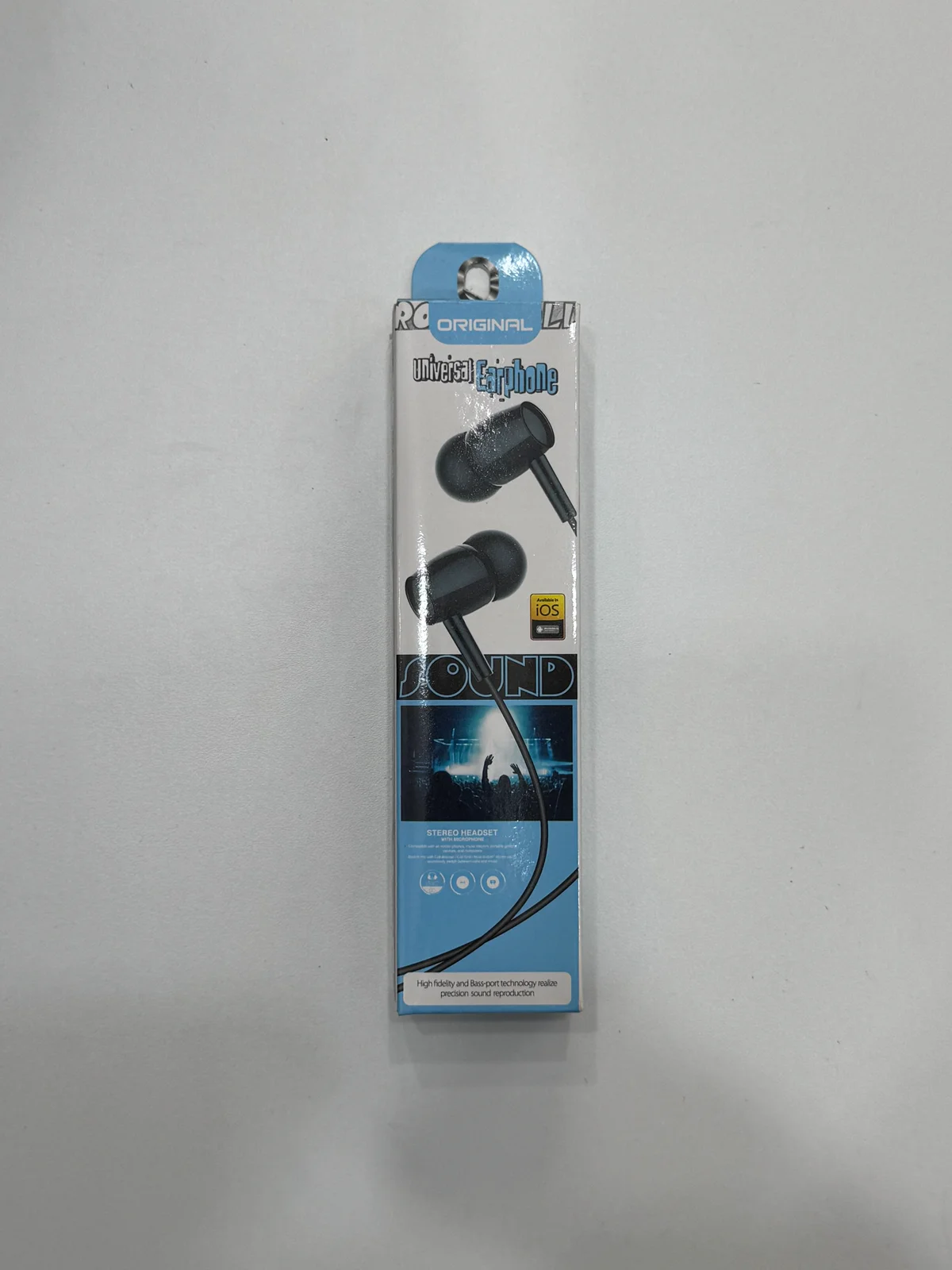 Наушники проводные K6 EARPHONE 1.2м 3.5мм с микрофоном
