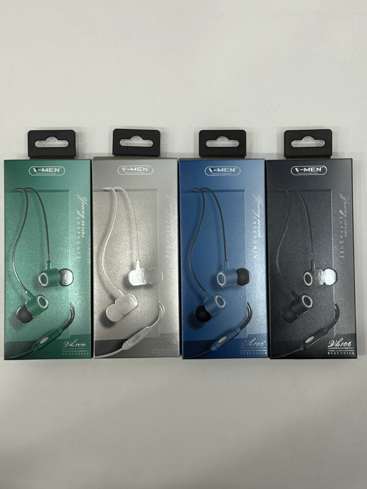 Наушники проводные VK106 EARPHONES 1.2м 3.5мм