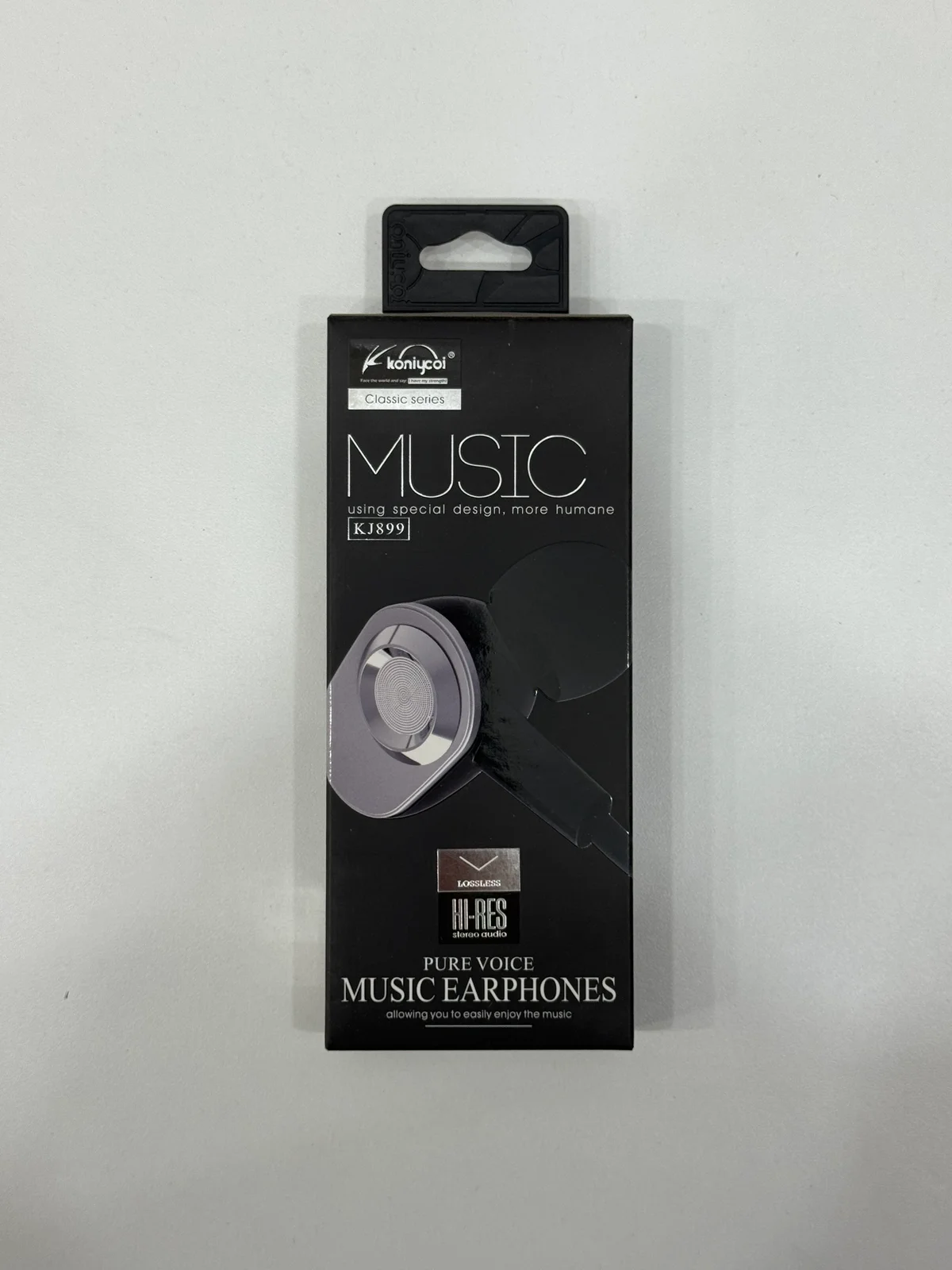 Наушники проводные KJ899 EARPHONES 1.2м 3.5мм