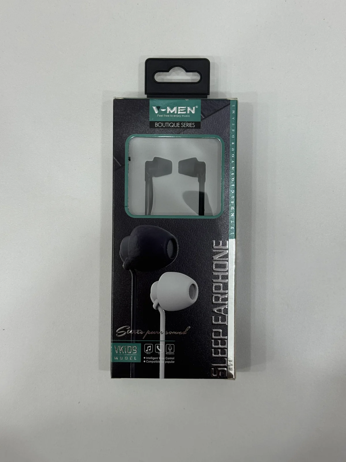 Наушники проводные VK109 EARPHONES 1.2м 3.5мм
