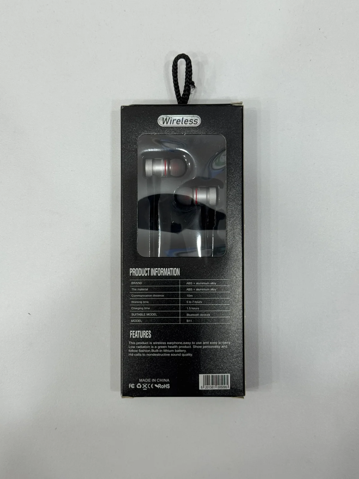 Наушники проводные  EARPHONES 1.2м 3.5мм