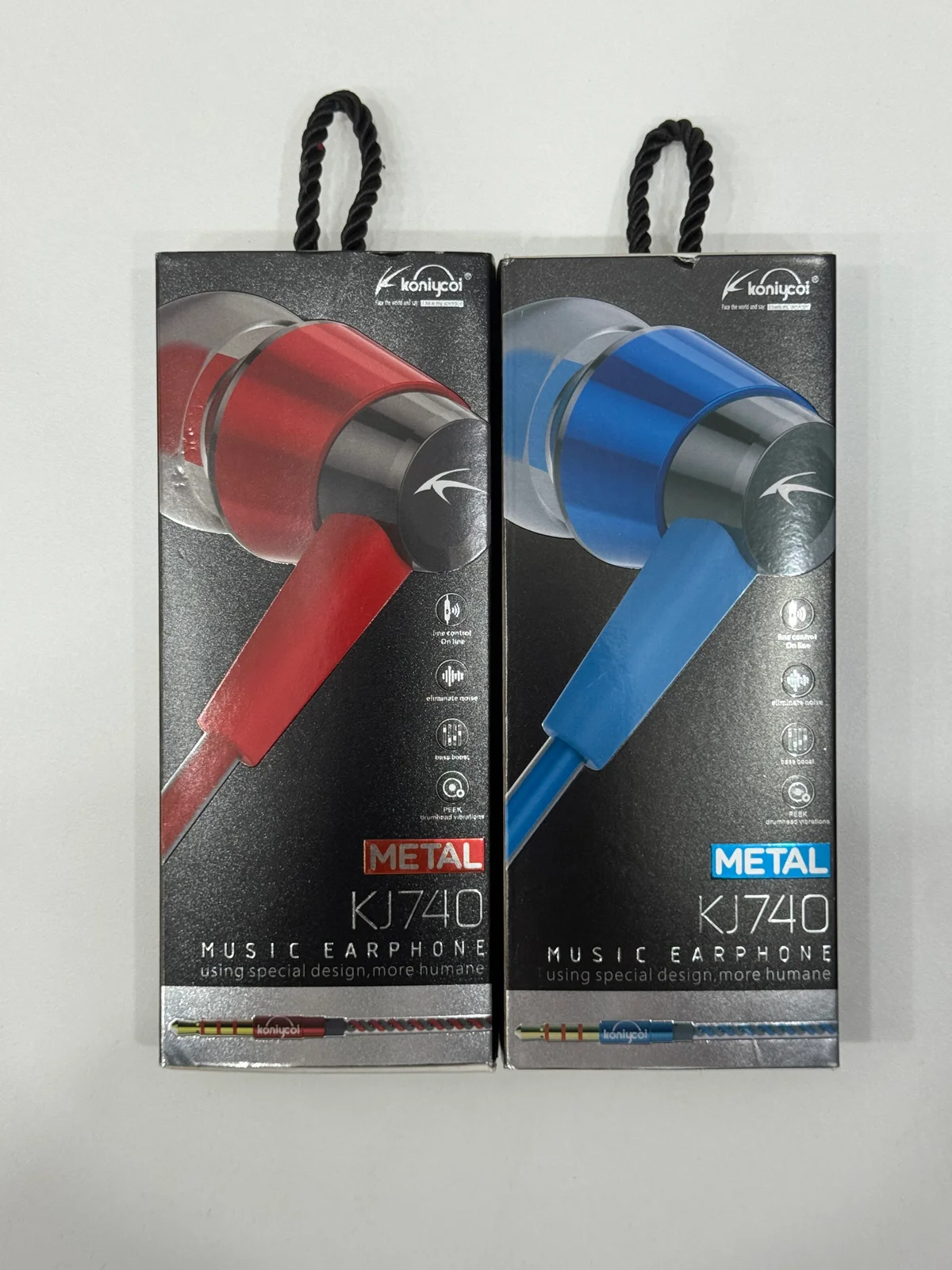 Наушники проводные KJ740 EARPHONES 1.2м 3.5мм