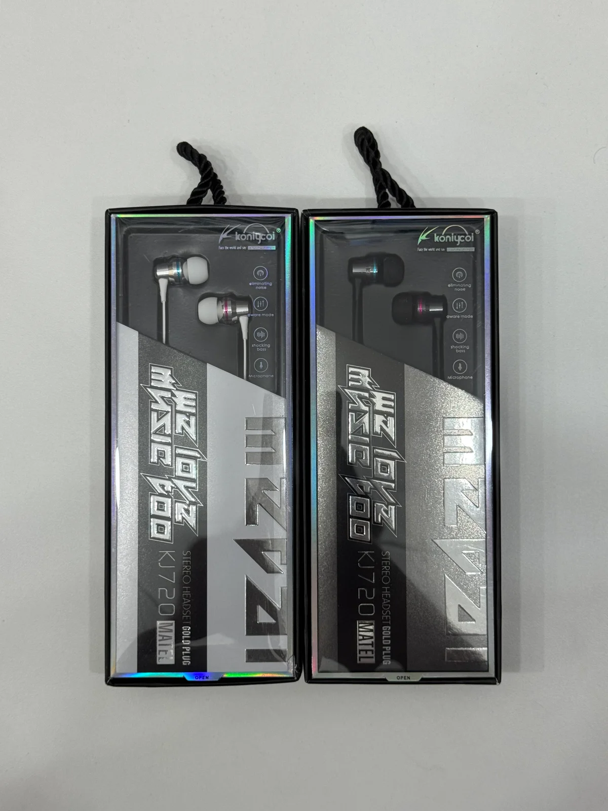 Наушники проводные KJ720 EARPHONES 1.2м 3.5мм