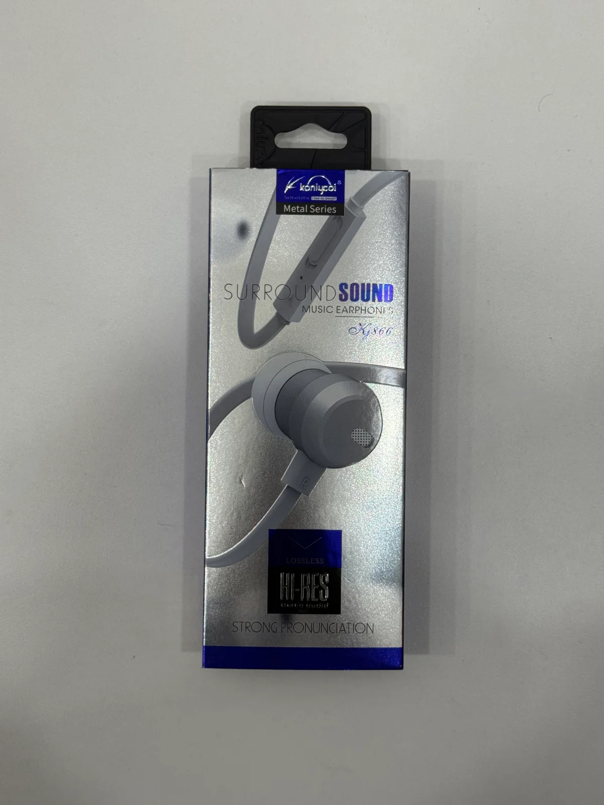 Наушники проводные KJ866 EARPHONES 1.2м 3.5мм
