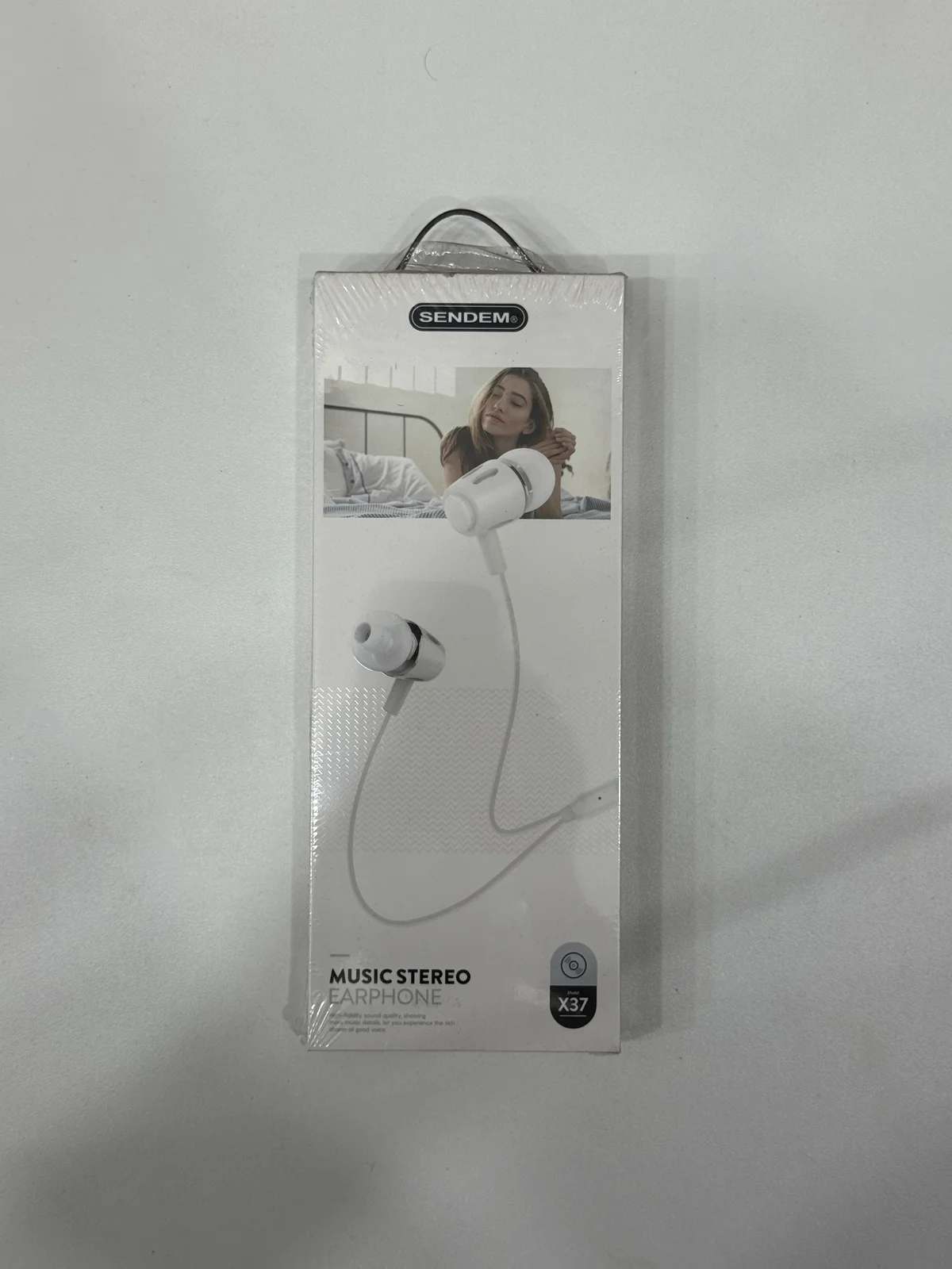 Наушники проводные X37 EARPHONES 1.2м 3.5мм