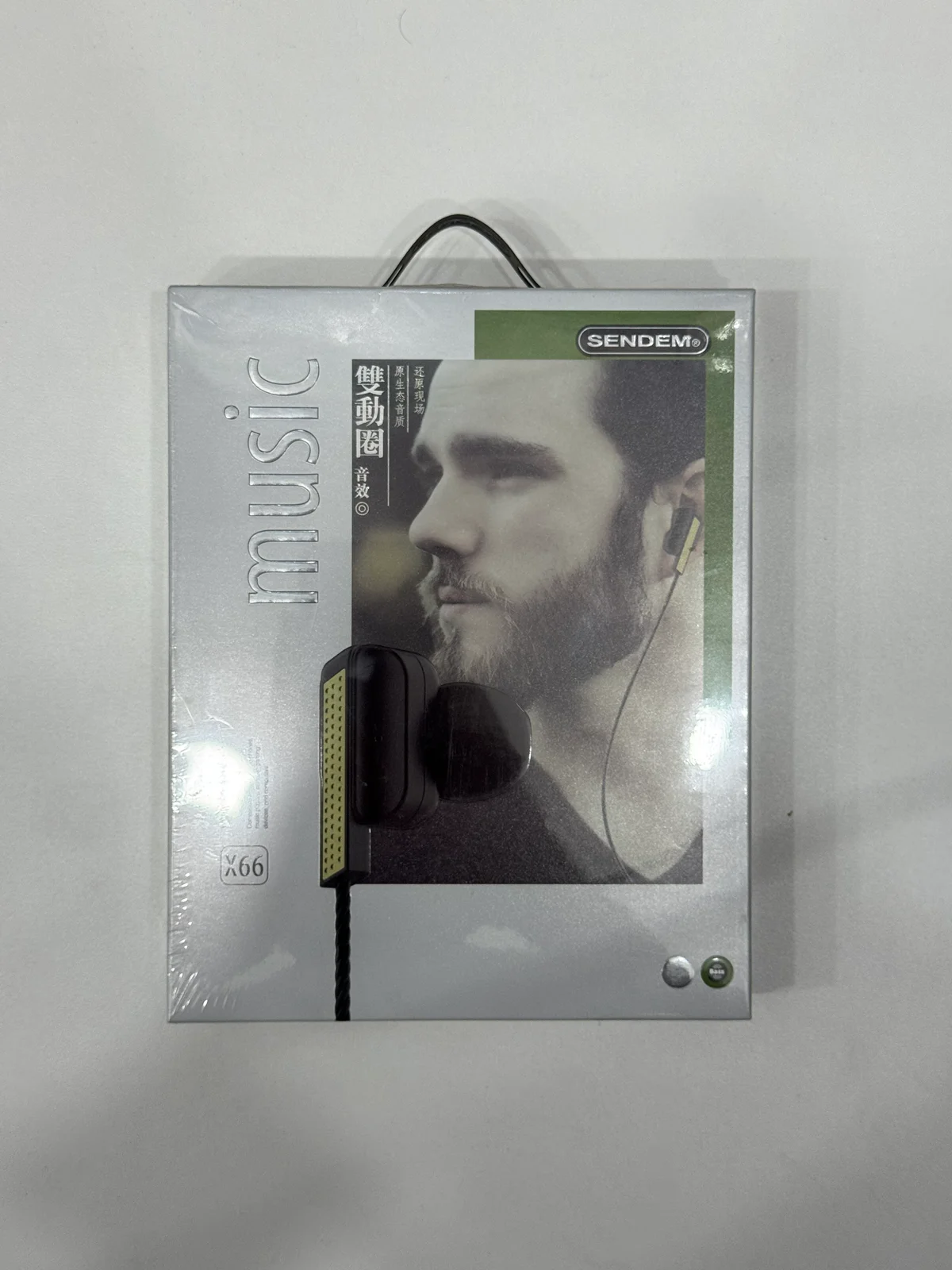Наушники проводные X66 EARPHONES 1.2м 3.5мм