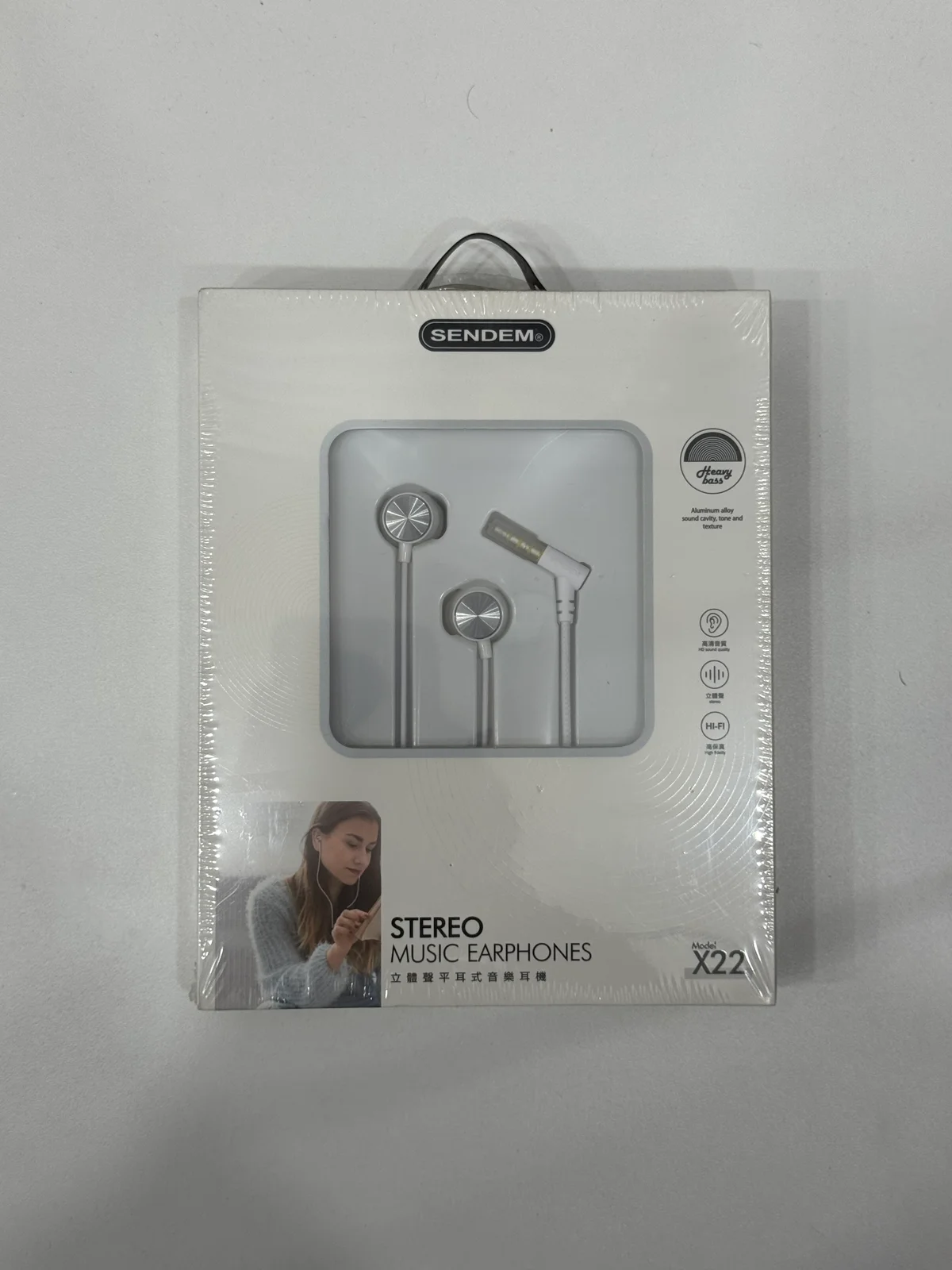 Наушники проводные X22 EARPHONES 1.2м 3.5мм