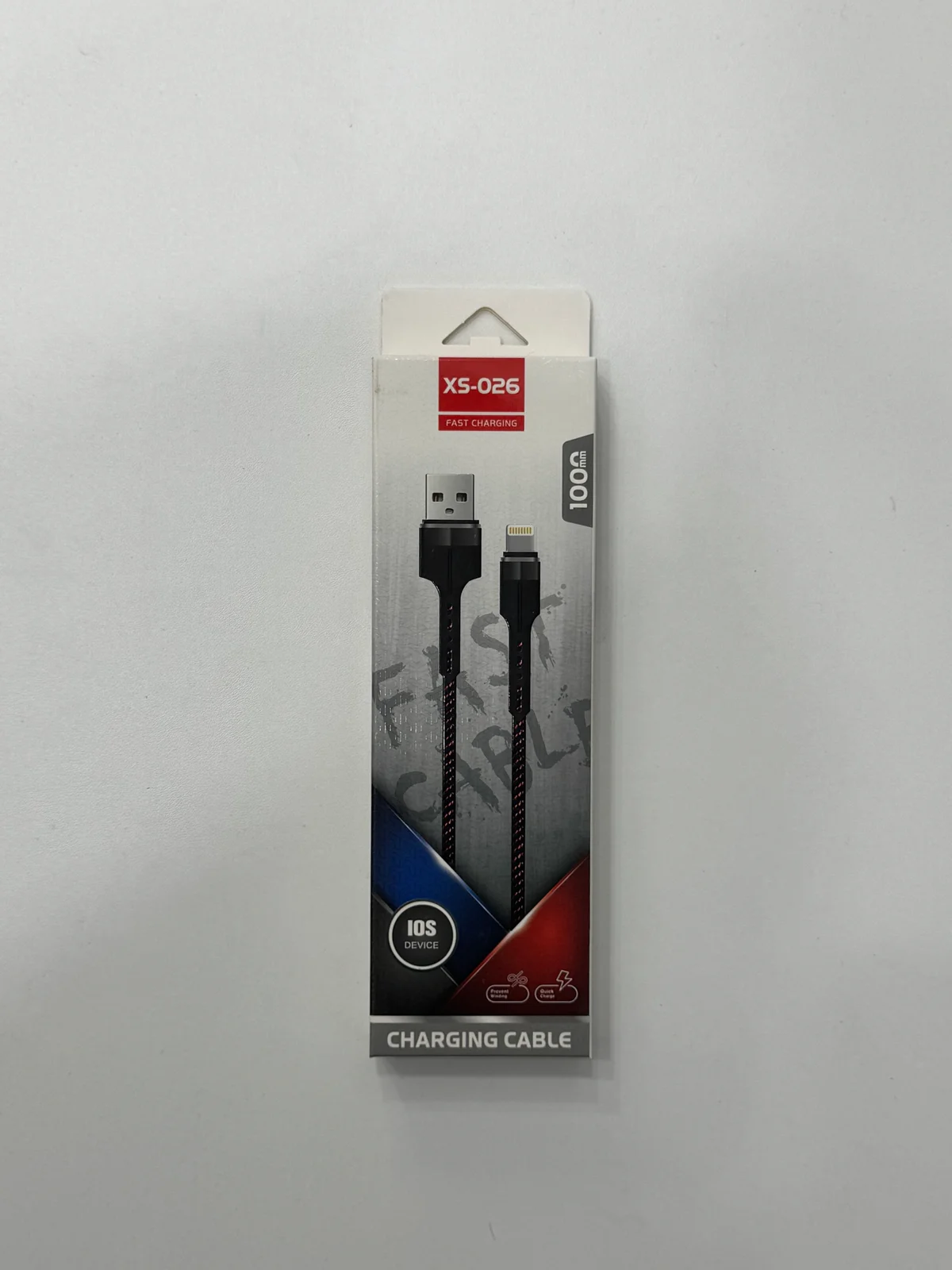 Кабель XS-026 USB - IOS  1m 